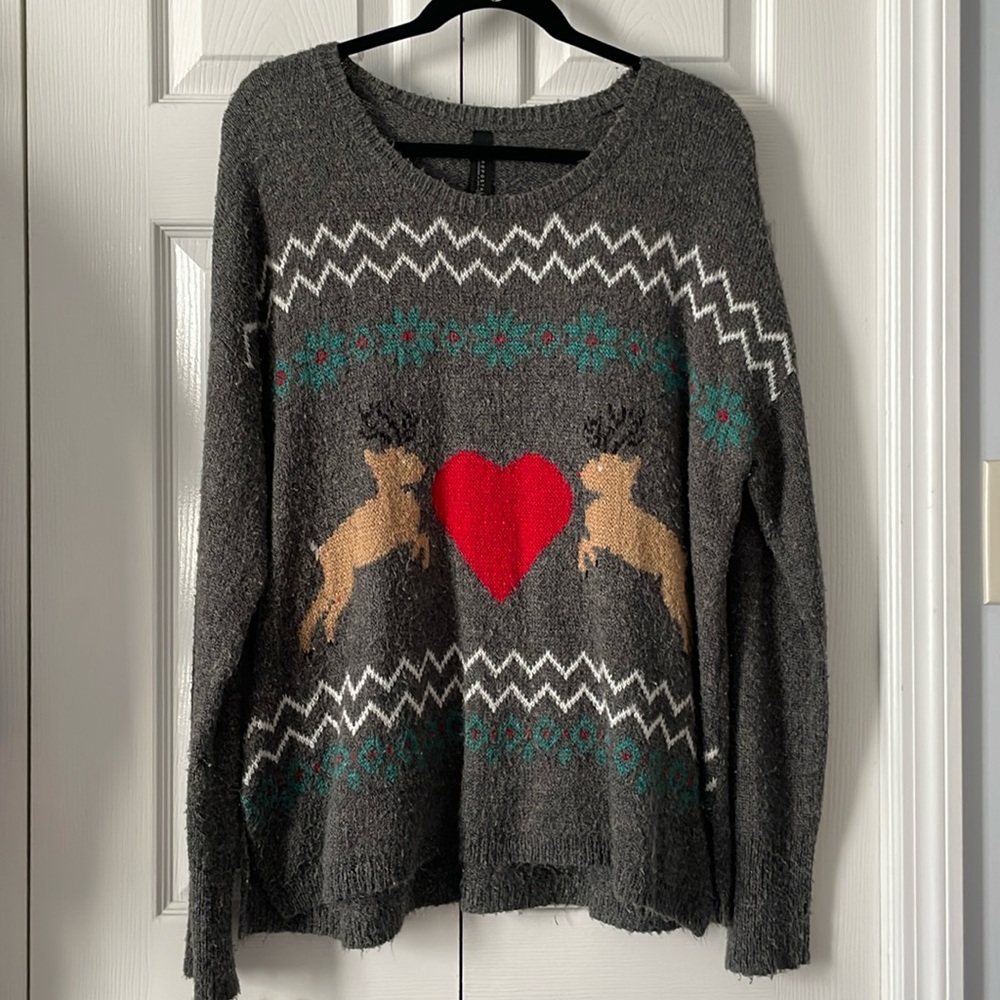 Reindeer Christmas Sweater